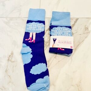 Blue Cloud Casual Socks